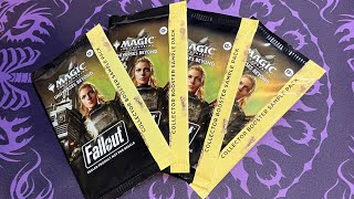 Schlub Unboxes Fallout Commander Collector Booster Sample Packs [upl. by Battat539]