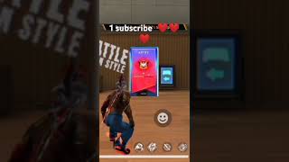 1 subscribe please freefire ❤️❤️🇮🇳 [upl. by Thissa121]