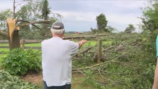 We dodged a bullet Poolesville residents say storm damage could have been much worse [upl. by Nytsirhc]