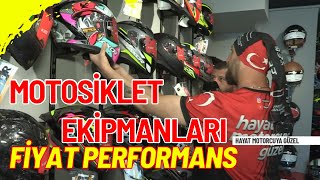 Fiyat performans motosiklet ekipmanları inceleme [upl. by Endo649]