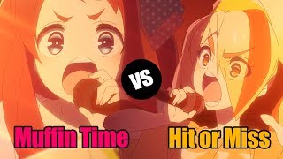 Muffin Time vs Hit or Miss  Zombieland Saga Anime Rap Battle [upl. by Orelia664]