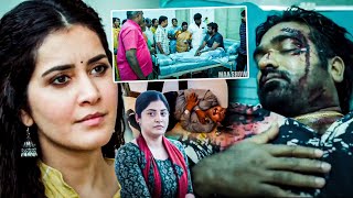 Tughlaq Darbar Movie Emotional Action Politics Climax Scene  Raashi Khanna  Maa Show [upl. by Wailoo495]