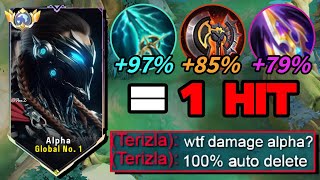 I FINALLY FOUND NEW TRUE DAMAGE HACK ALPHA IN EXP LANE must try 💀💀💀 BROKEN DAMAGE❗❗❗ [upl. by Elyak68]