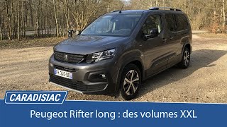 Essai  Peugeot Rifter long  les familles laiment déjà [upl. by Enilrad321]