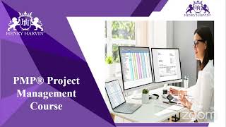 PMP Project Management  Webinar [upl. by Tankoos]