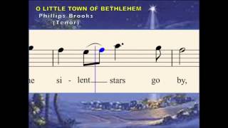 Q11c O Little Town of Bethlehem Tenor [upl. by Bencion]