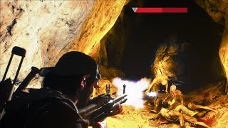 DAYS GONE Gameplay Horde Killer HORSE LAKE AND GROTTO CAVES HORDE 1080p HD PC [upl. by Yorztif]