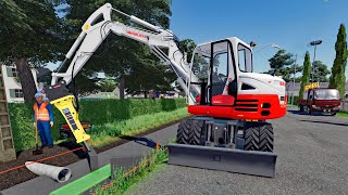 FS22  Map Geiselsberg TP 002🚧👷🏽  Public Work  Forestry Farming and Construction  4K [upl. by Algernon719]