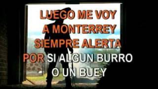 KARAOKE vicente fernandez  el chofer LUIS RODRIGUEZ [upl. by Yadrahc]