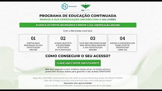 Como obter certificado das Lives do AIs Livres para usar na PEC educacional da ANCORD [upl. by Sev254]