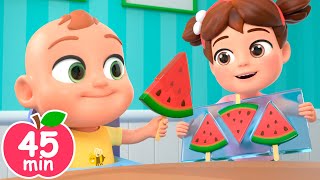 Watermelon Ice Cream Song  Newborn Baby Songs amp Nursery Rhymes [upl. by Lyndsey]