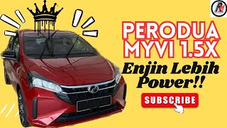 Perodua Myvi 15X  Spec diperbaharui [upl. by Ainav]