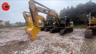 Caterpillar Cat320D series with breaker lines secondhand excavator for sale in China in Shanghai [upl. by Jacquie]