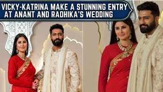 Katrina Kaif and Vicky Kaushals beautiful entry at AnantRadhikas Wedding [upl. by Gemini]