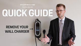 How to Remove Your APB6 Porsche Mobile Charger from the Wall [upl. by Tterrej544]