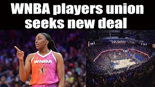 WNBA Players Fight for Bigger Paychecks Major Contract Shakeup [upl. by Lahsiv]