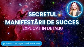 REVOLUȚIONEAZĂȚI VIAȚA SECRETUL MANIFESTĂRII DE SUCCES [upl. by Onairot]