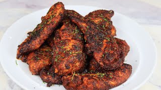 Blackened Chicken Tenders Recipe  Popeyes Copycat [upl. by Aiuqenehs]