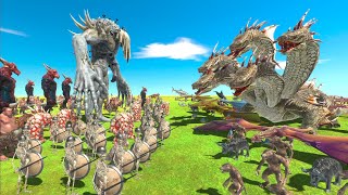 Infernals Revolt  Giant Scourge Counterattack  Animal Revolt Battle Simulator [upl. by Emirej277]