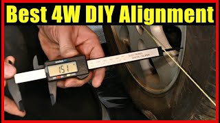 The Most Accurate DIY 4W Alignment [upl. by Breskin744]