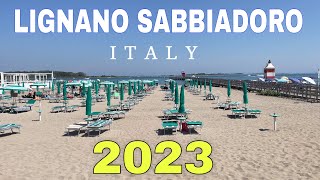 Lignano Sabbiadoro Italy  Urlaub 2023 [upl. by Blockus]