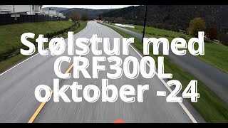 Stølstur crf300l okt 24 [upl. by Nivloc538]