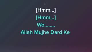 O saathi baaghi 2 karaoke with lyrics [upl. by Lennie]