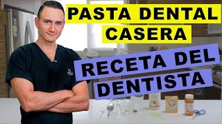 Pasta Dental Casera Recomendada por Dentista  Muy segura para toda la familia [upl. by Norb]