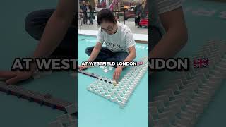 20000 dominoes to set a GUINNESS WORLD RECORDS™ title pt 3 [upl. by Sufur]