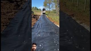 Look how perfect layed this gravel roadgoodjob perfection gravelroadtrending facts viralvideo [upl. by Ame402]