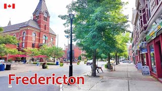 FREDERICTON New Brunswick Canada 🇨🇦 Travel [upl. by Suzy]