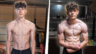 My Best Friends Insane 30 Day Body Transformation from Skinny to Muscular [upl. by Durning]