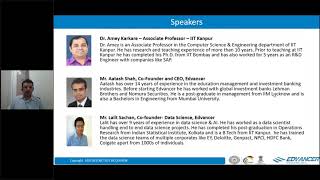 What is AI amp Analytics by IIT Kanpur amp Edvancer [upl. by Manny678]