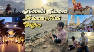 Sea View Karachi and Dolmen Mall Clifton [upl. by Cyprio]