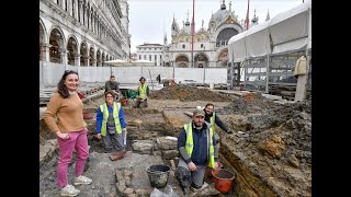 Archeologia gli scavi in Piazza San Marco  Sara Bini [upl. by Akiehs9]