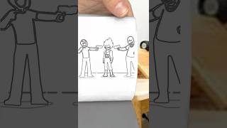 Flipbook Animation flipbook shorts dbz [upl. by Dralliw]