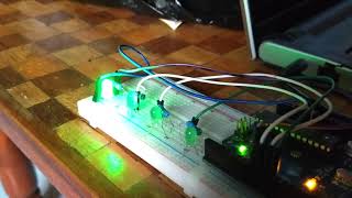 Reconocimiento facial con encendido de leds  PROCESSING  ARDUINO  OPENCV [upl. by Aikkin538]