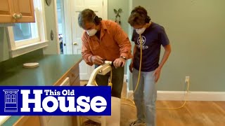 How to Strip a Hardwood Floor  This Old House [upl. by Raasch]