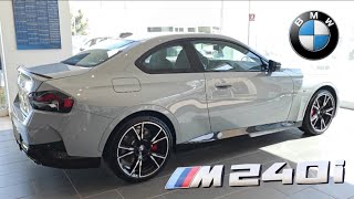 4k2024 New BMW M240i xdrive Indepth walkaround interior exterior details [upl. by Enylcaj]