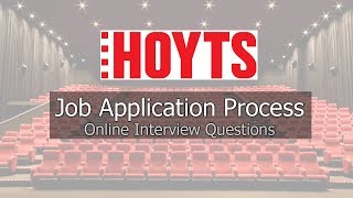 Hoyts Cinemas Job Application Process 2019 [upl. by Adelind]