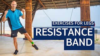 Resistance Band Leg Exercises Tone and Strengthen Your Lower Body [upl. by Yahsat878]