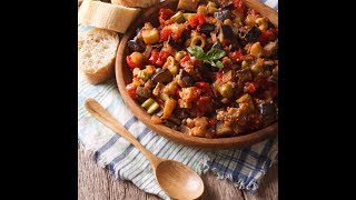 Retete simple italienefacem CAPONATA SICILIANA [upl. by Callery]