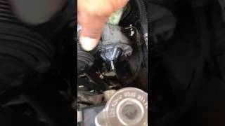 Quick Ford ranger power steering pump removal [upl. by Noreh717]