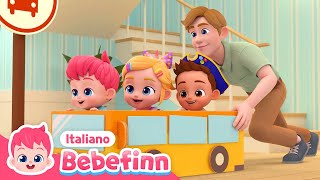 Bebefinn Le Ruote Del Bus  Italiano  Canzoni per Bambini [upl. by Zsuedat]