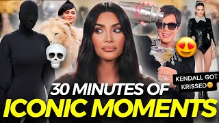 30 MINUTES of ICONIC Kardashians moments 💀 [upl. by Adrell]