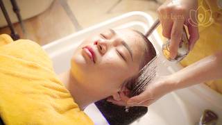 Feel the Magic of Skilled Hands ASMR Hair Wash amp Scalp Massage for Deep Calm at Co Ba Sai Gon Spa [upl. by Fayola234]