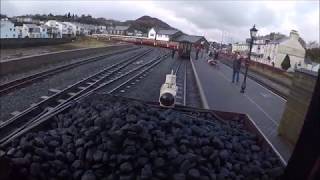 Footplate Ride On Blanche Ffestiniog Railway [upl. by Atteras]