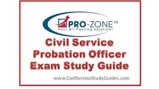 Civil Service Probation Officer Exam Study Guide [upl. by Laehplar]