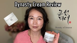 Beauty of Joseon Dynasty Cream Review  NOT SPONSORED [upl. by Aneehta964]