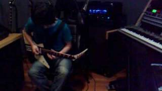 Mayzan plays River Of Longing Jason Becker cover  Marty Friedman part [upl. by Amara]